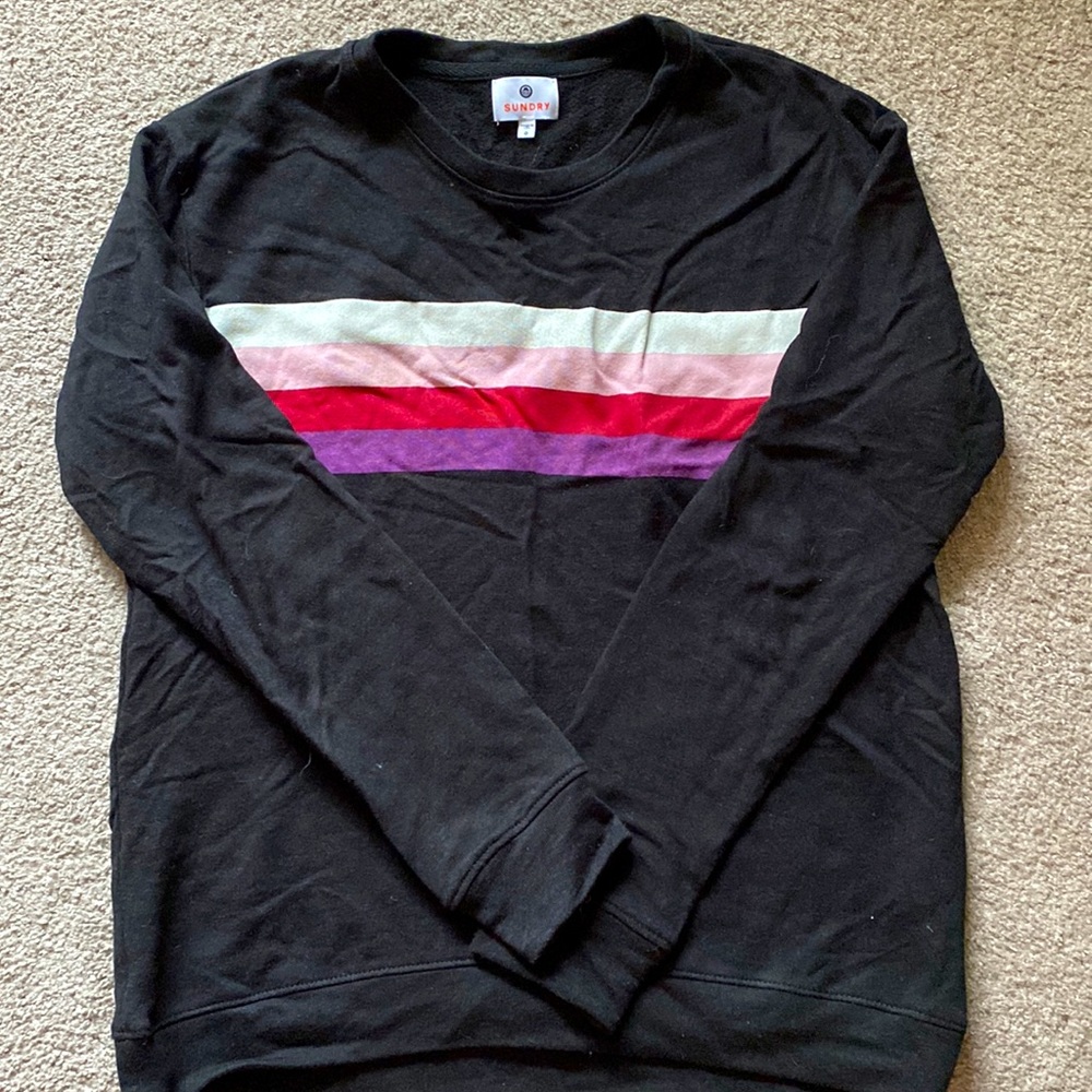 Sundry Striped sweatshirt